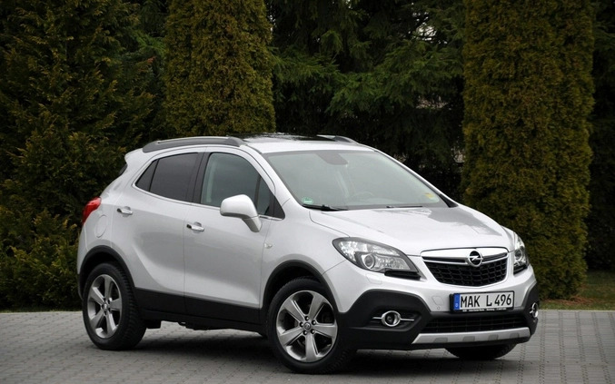 Opel Mokka cena 37900 przebieg: 215217, rok produkcji 2013 z Korsze małe 781